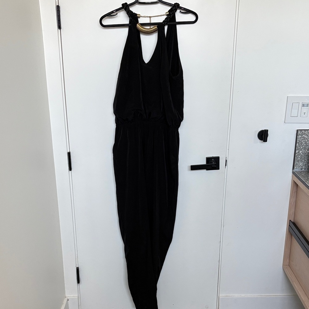 Laundry By Shelli Segal Black Jumpsuit